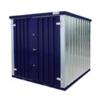 FOCO® Steel Blue Outlet Container 2 x 2 Metres – with Double Door