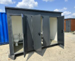 Sanitary container with 3 cubicles - Image 4