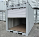 12ft Storage Container with Forklift Pockets and Roller Door