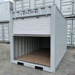 12ft Storage Container with Forklift Pockets and Roller Door