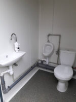Double Sanitary Container – 2 Toilets / Toilet + Urinal - Image 2