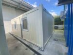 2 second-hand office containers connected together - Image 4