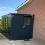 "4 x 2 meter black office container" - Image 3