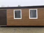 OFFICE CONTAINER 6 X 2.40 M WOOD COLOUR - Image 2