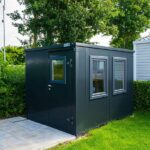 FOCO® Bella Insulated Unit Anthracite 3 x 2 Metres - Office Garden Location / 10 FT Bungalow