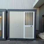 New SDU Sanitary Block with WC, Shower, Washbasin, and Urinal
