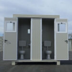 Brand New SS1 Sanitary Block with 2 Toilets and 2 Washbasins - Image 3