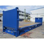 40-FOOT FLAT RACK SHIPPING CONTAINER